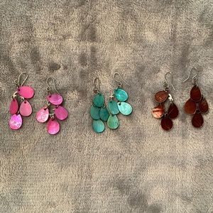 🚚3 sets of earrings